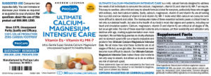Ultimate Calcium-Magnesium Intensive Car