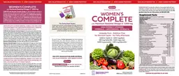 Label for Women's Complete with Maximum Essential Omega-3 1,000 mg