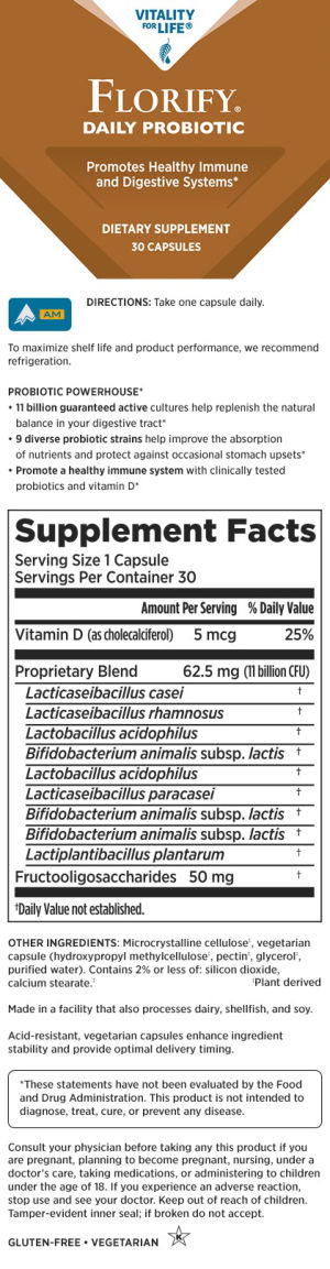 Florify Daily Probiotic