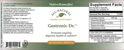 Label for Gastronic Dr.