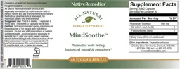 Label for MindSoothe