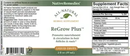 Label for ReGrow Plus