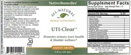 Label for UTI-Clear