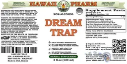 Label for Dream Trap Non-Alcohol