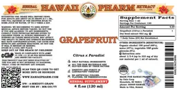Label for Grapefruit