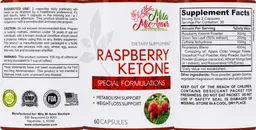 Label for Raspberry Ketone