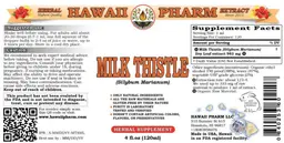 Label for Milk Thistle