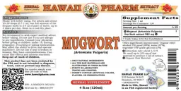 Label for Mugwort