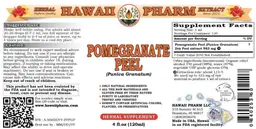 Label for Pomegranate Peel