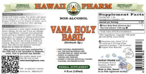 Vana Holy Basil Non-Alcohol