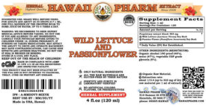 Wild Lettuce and Passionflower