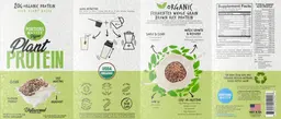 Label for Plant Protein Unflavored Unsweetened