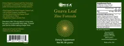 Label for Guava Leaf Zinc Formula
