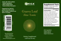 Label for Guava Leaf Zinc Tonic