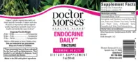 Label for Endocrine Daily Tincture
