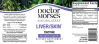 Label for Liver/Skin Tincture