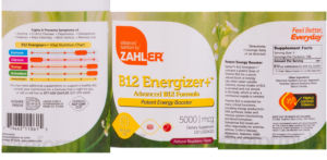 B12 Energizer+ 5000 mcg Natural Raspberr