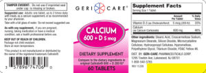 Calcium 600 + D 5 mcg