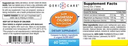 Label for Slow Magnesium Chloride with Calcium