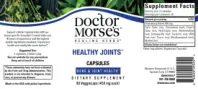 Label for Healthy Joints Capsules 450 mg