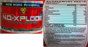 N.O.-Xplode 2.0 Advanced Strength Fruit 