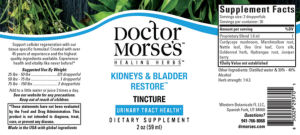 Kidneys & Bladder Restore Tincture