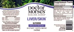 Label for Liver/Skin Glycerin