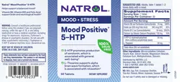Label for Mood Positive 5-HTP