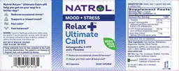 Label for Relax+ Ultimate Calm