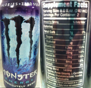 Monster Energy Absolutely Zero