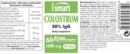 Label for Colostrum 1000 mg