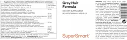 Label for Grey Hair Formula