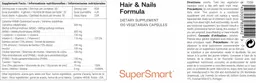 Label for Hair & Nails Formula