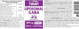 Label for Liposomal GABA 500 mg