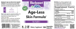 Label for Age-Less Skin Formula