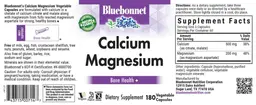 Label for Calcium Magnesium