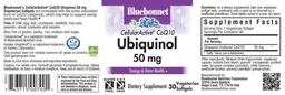 Label for CellularActive CoQ10 Ubiquinol 50 mg
