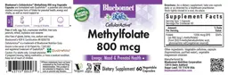 Label for CellularActive Methylfolate 800 mcg