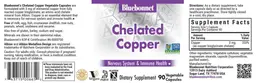 Label for Chelated Copper