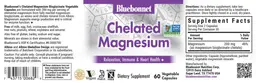 Label for Chelated Magnesium