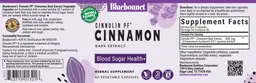 Label for Cinnulin PF Cinnamon Bark Extract