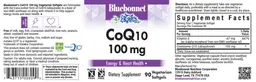 Label for CoQ10 100 mg