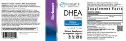 Label for DHEA 100 mg