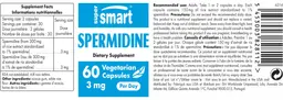 Label for Spermidine 3 mg