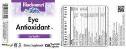 Label for Eye Antioxidant