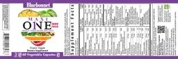 Label for Maxi One Iron-Free