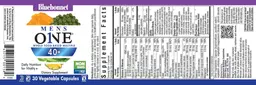 Label for Men's One 40+