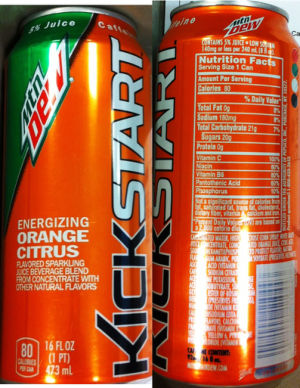 Kickstart Energizing Orange Citrus