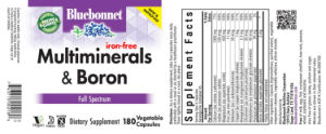 Multiminerals & Boron Iron-Free