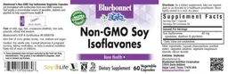 Label for Non-GMO Soy Isoflavones